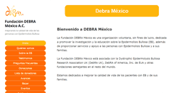 Desktop Screenshot of debra.org.mx