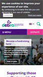 Mobile Screenshot of debra.org.uk